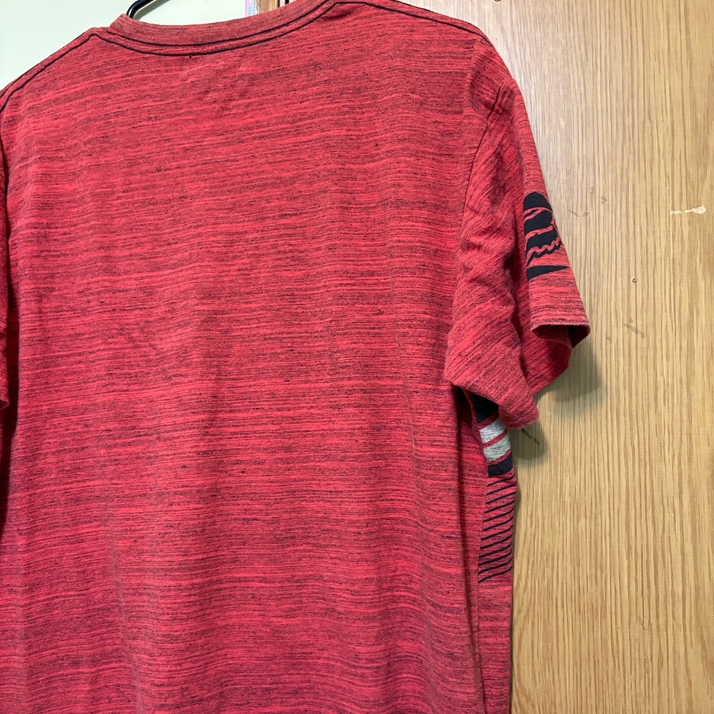 Fox Racing Mens XL Bundle 2 Tees Red Gray MCMLXXIV Created To Destroy - Picture 9 of 12